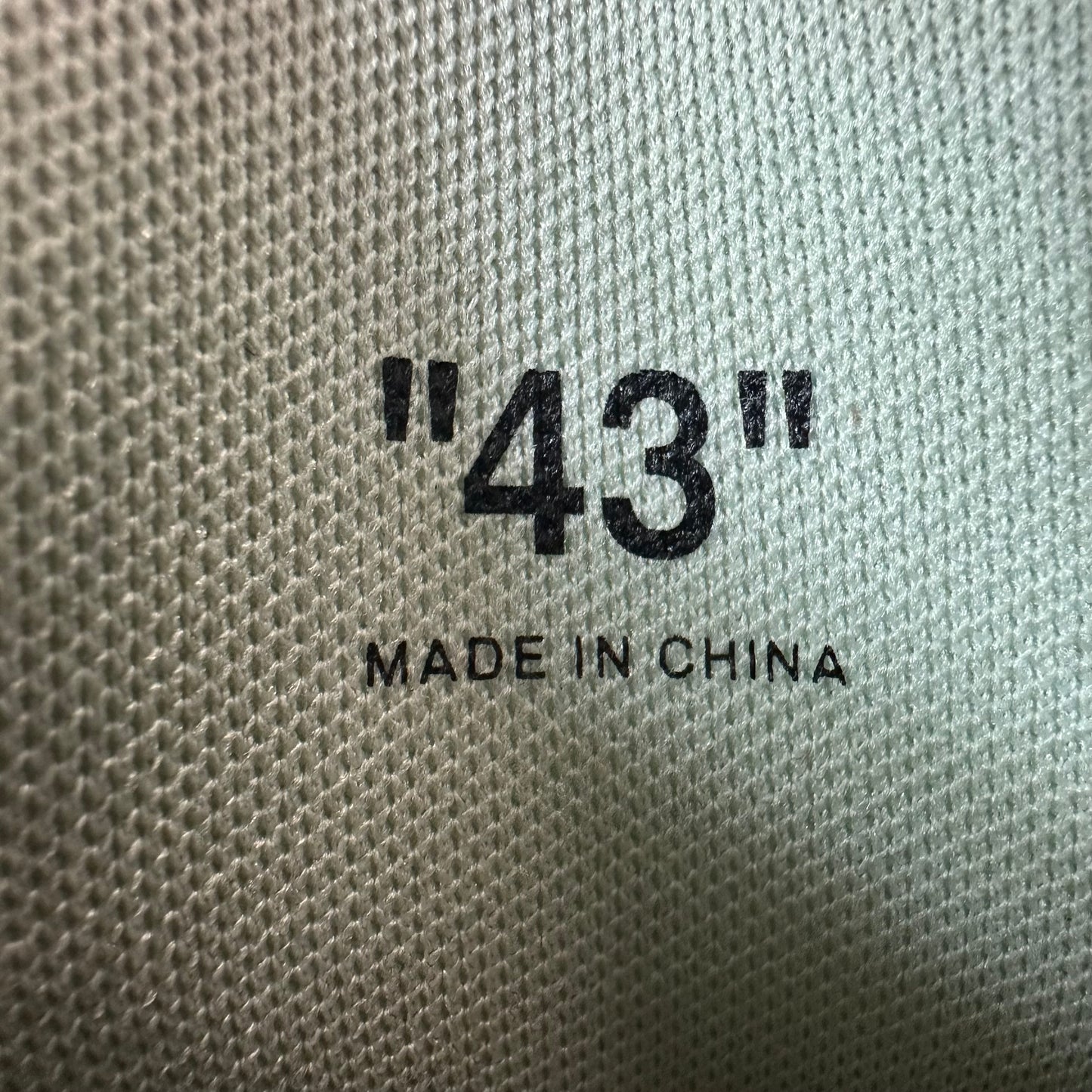 Off-White Out of Office Mint Green White Sneaker Sz 10 (43)