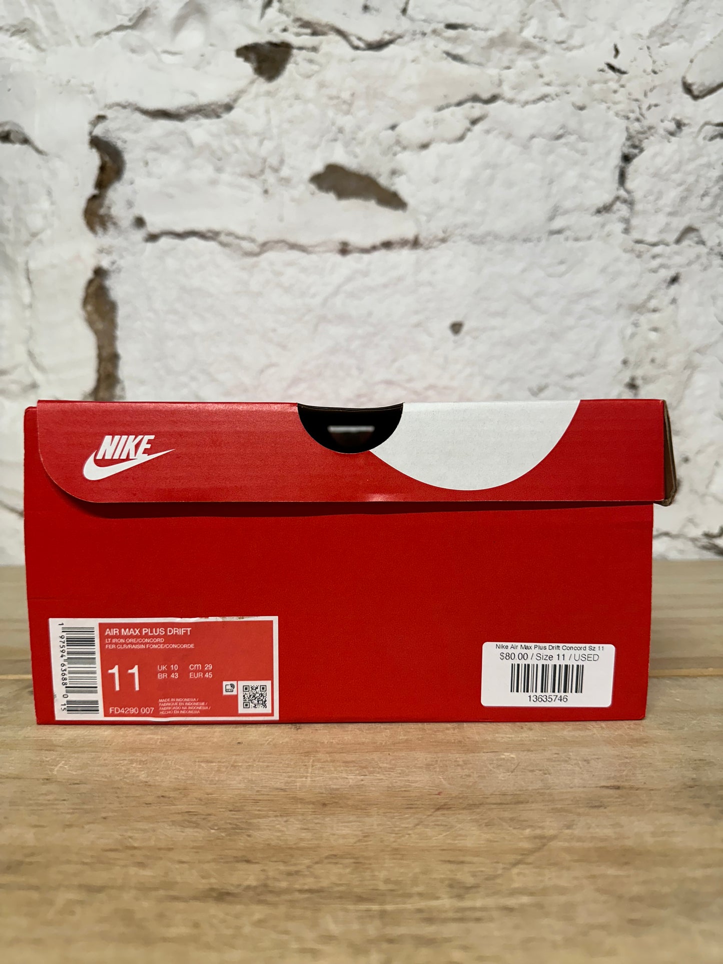 Nike Air Max Plus Drift Concord Sz 11