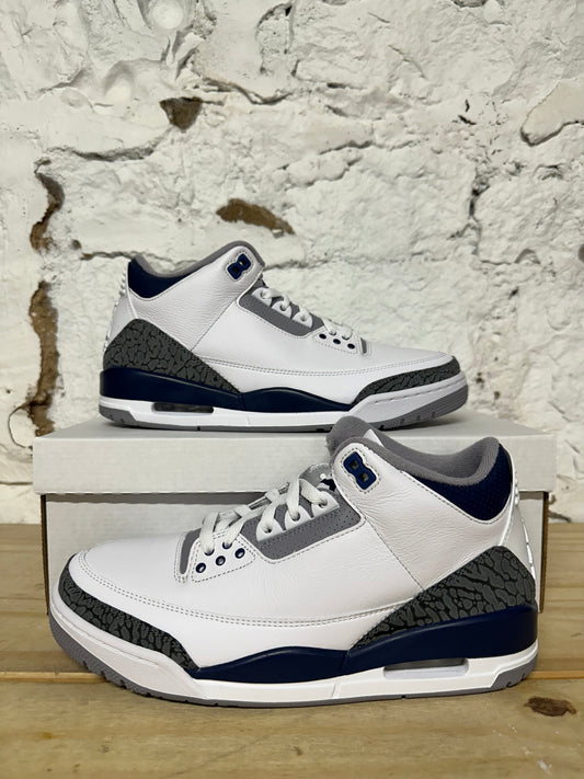 Air Jordan 3 Midnight Navy Sz 9 DS