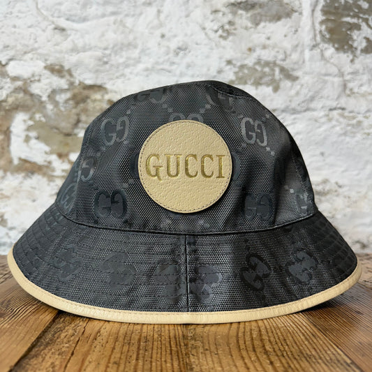Gucci Graphite Grey Bucket Hat Sz M