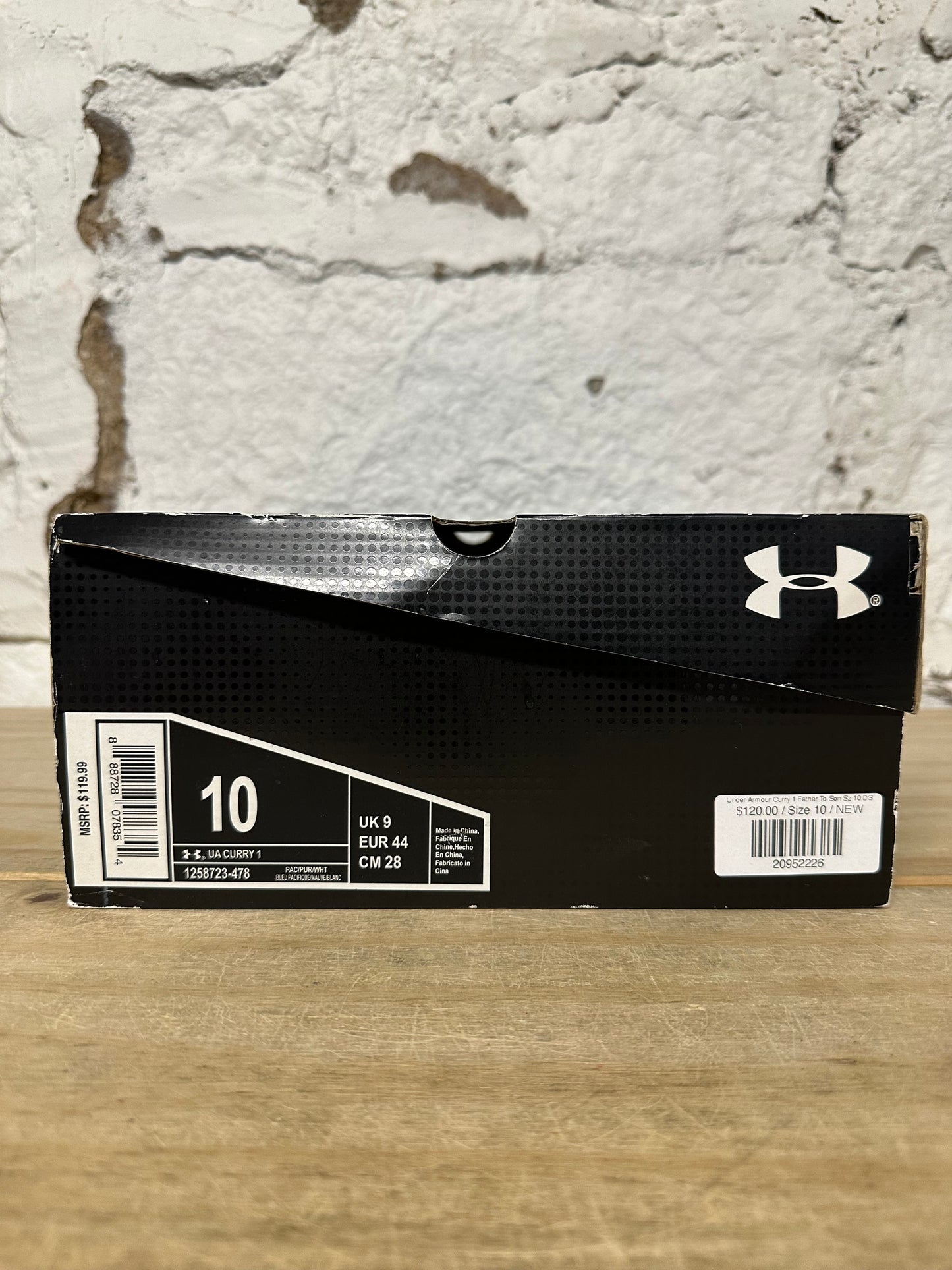 Under Armour Curry 1 Father To Son Sz 10 DS