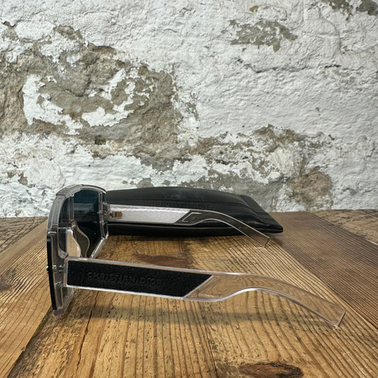 Dior MU Clear Mask Sunglasses W/ Case