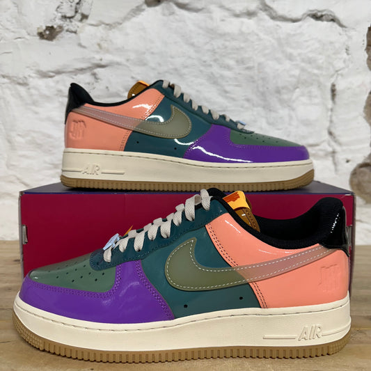 Nike Air Force 1 Low Undefeated Multi Patent Wild Berry Sz 9