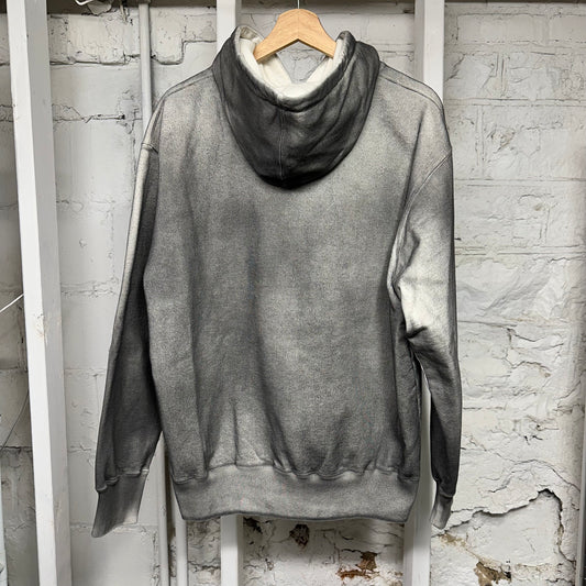Supreme Overdyed White Hoodie Sz S