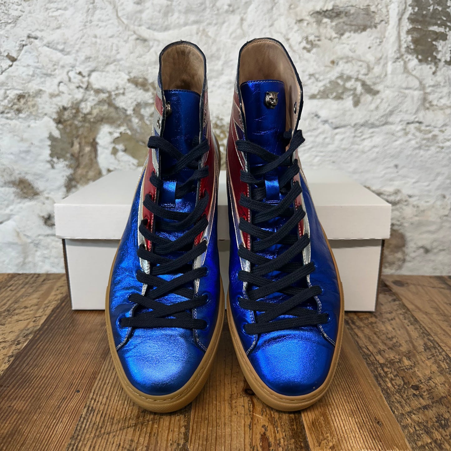 Gucci High Union Jack Sneaker Sz 9 No Box