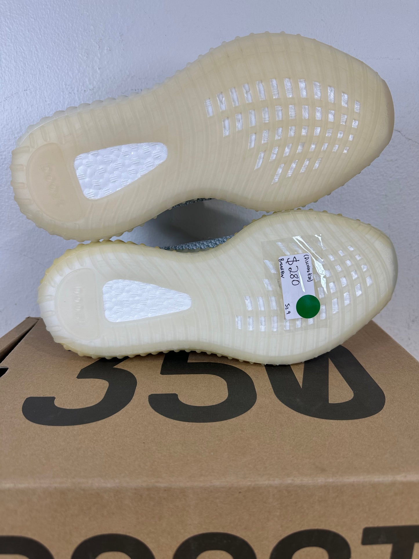 Yeezy 350 V2 Cloud White (Non-Reflective) Sz 9 DS