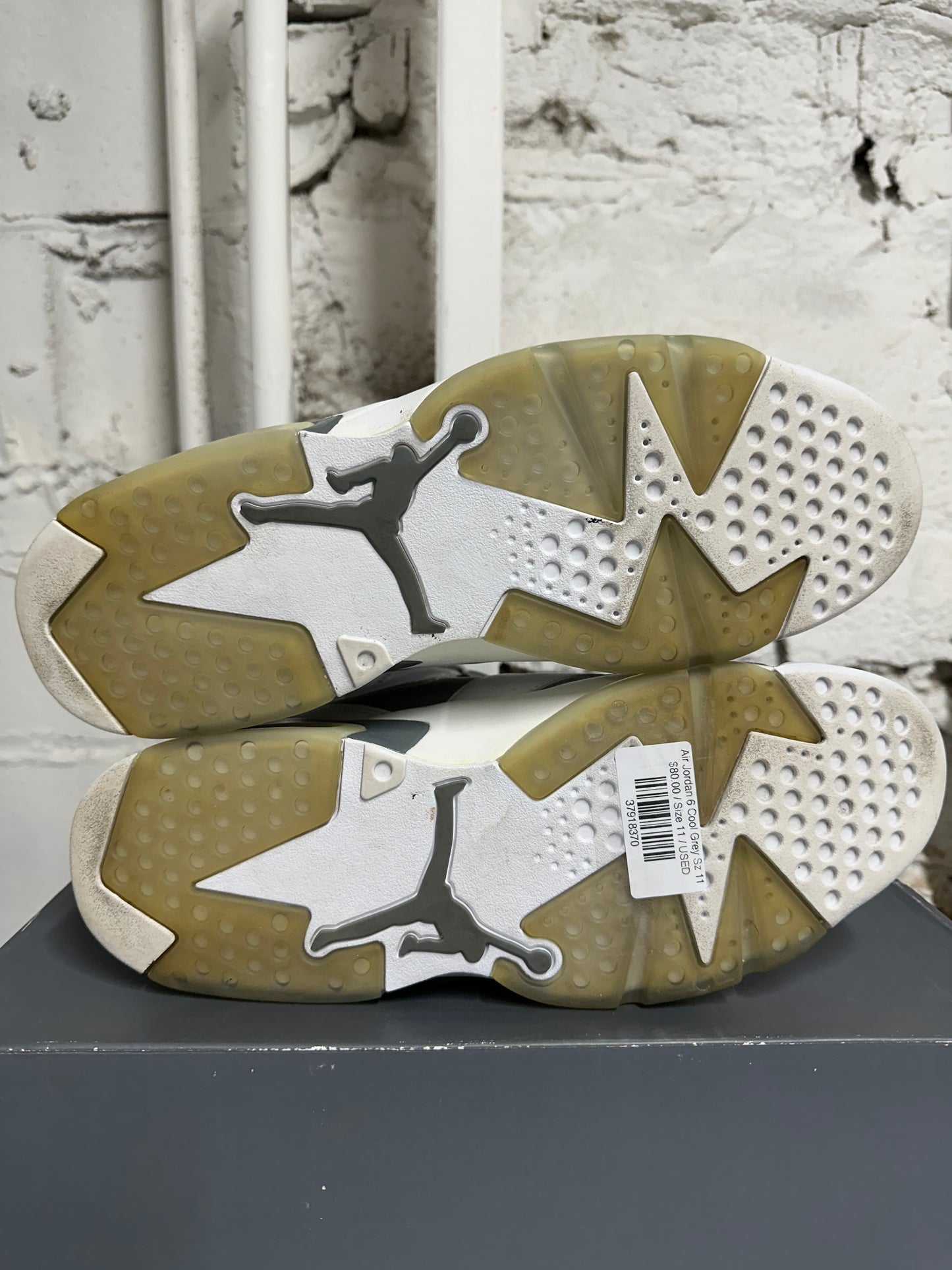 Air Jordan 6 Cool Grey Sz 11