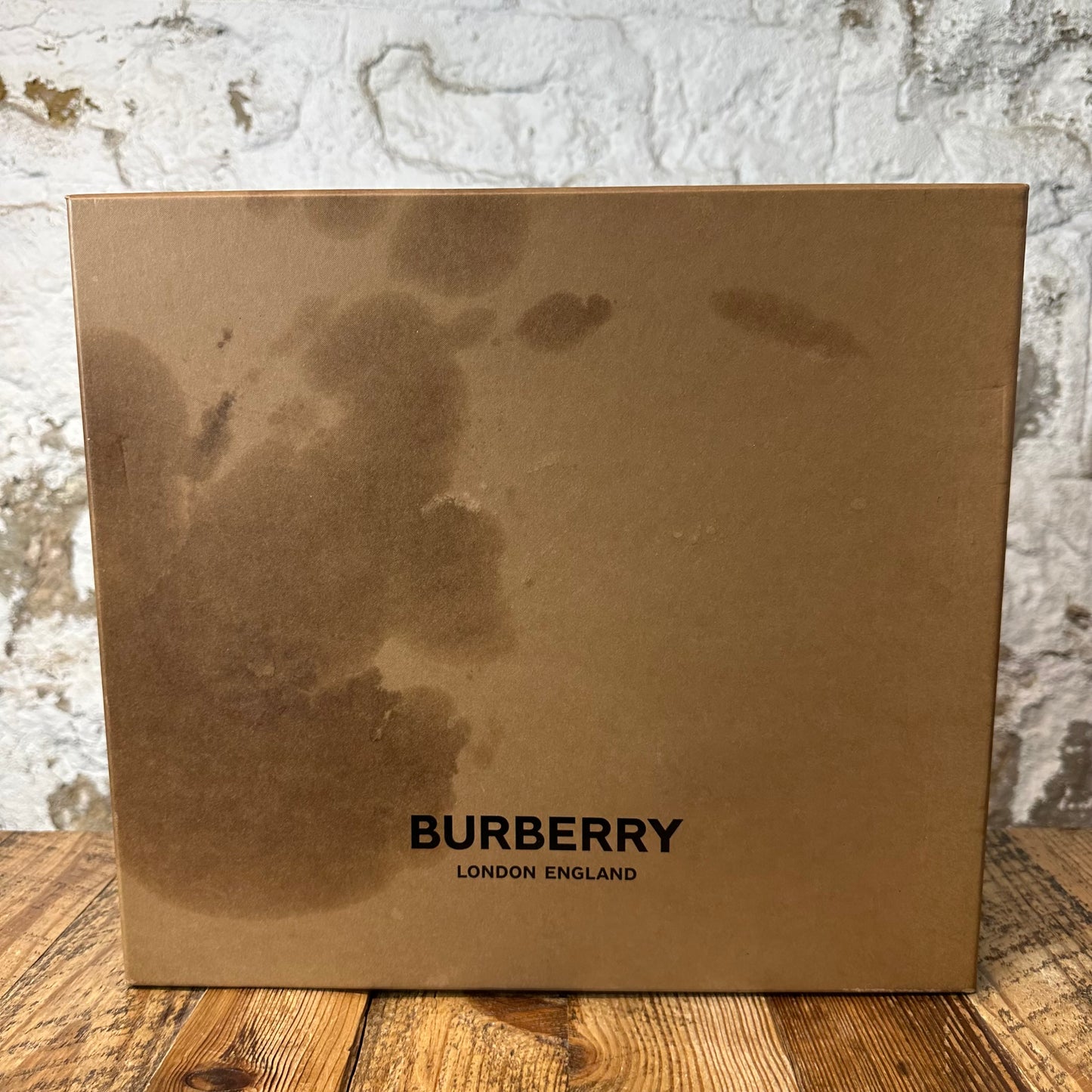 Burberry Arthur Brown Plaid Black Sneaker Sz 12 (45)