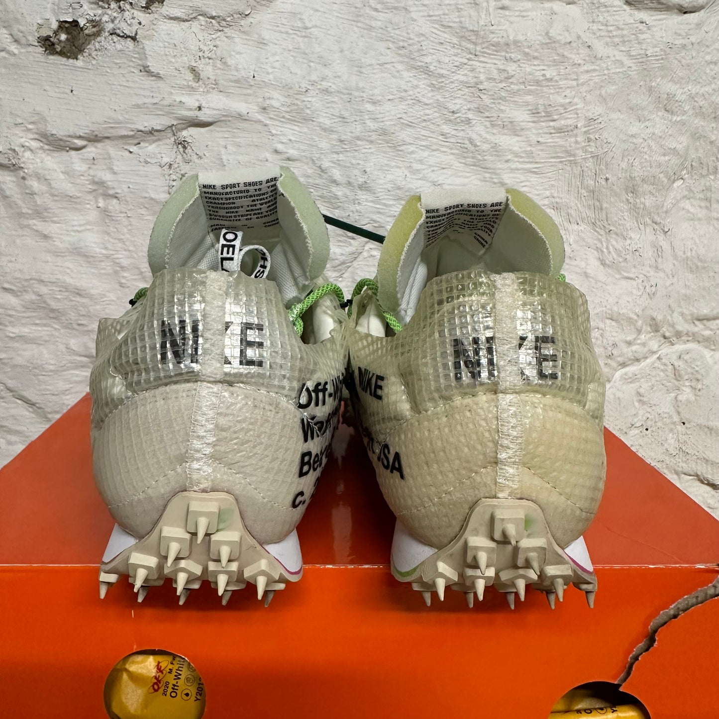 Nike Waffle Racer Off-White White Sz 11 (12.5W)