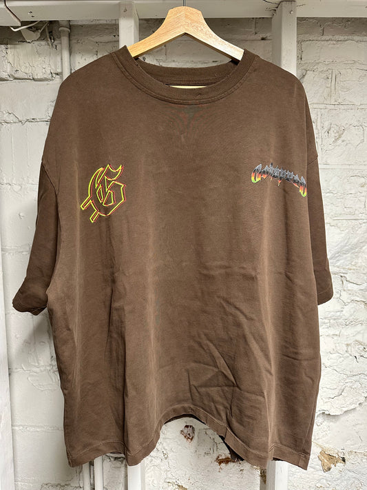 Godspeed Manifested T-shirt Brown Sz XL