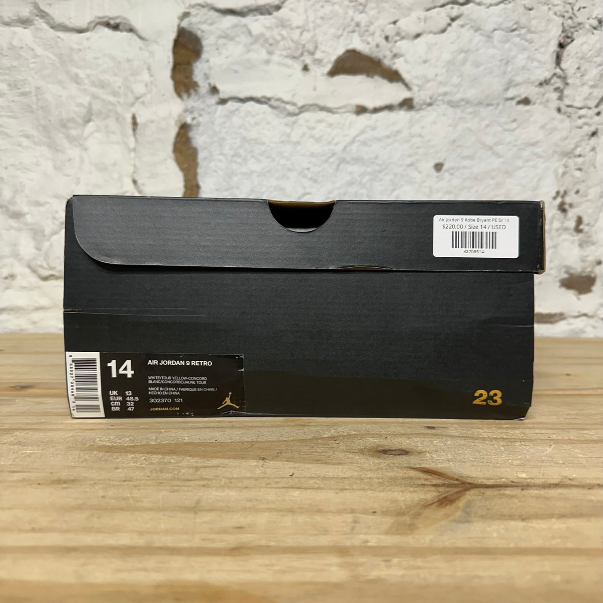 Air Jordan 9 Kobe Bryant PE Sz 14