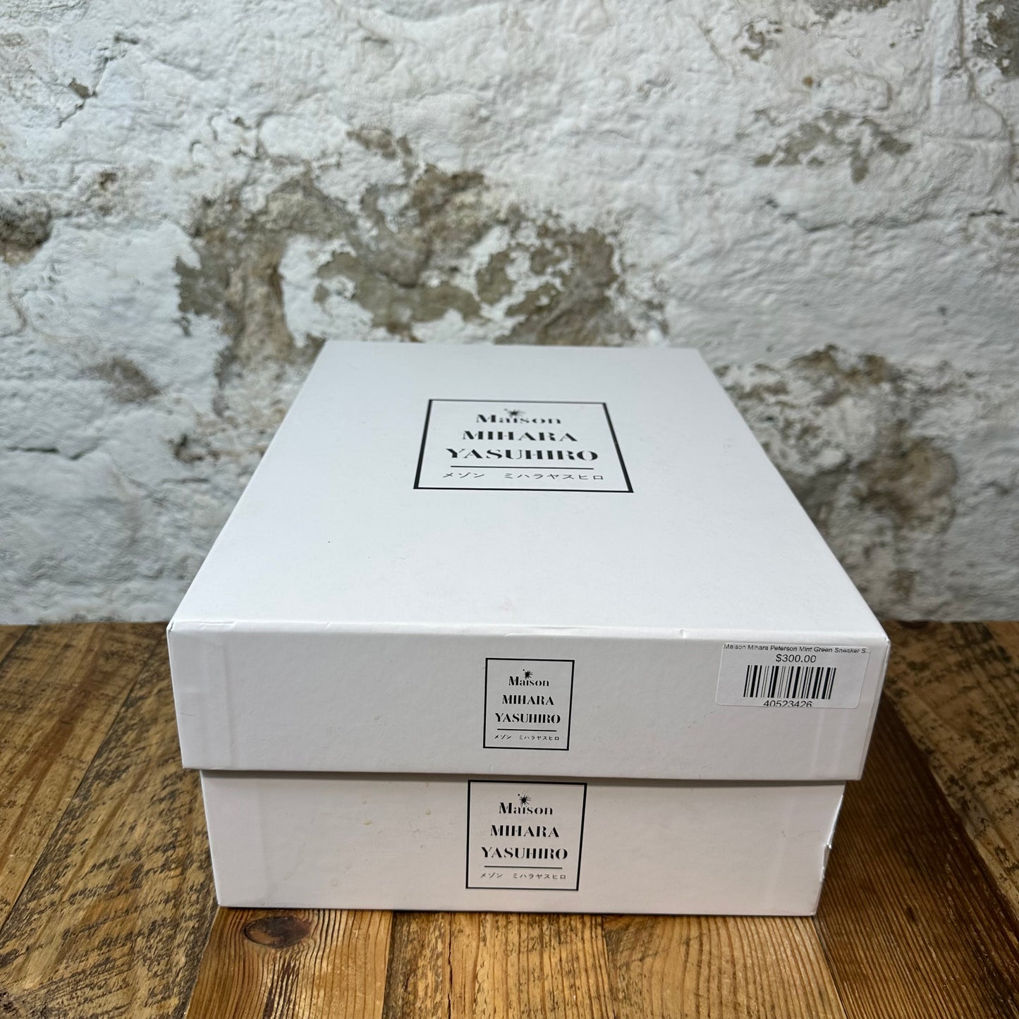 Maison Mihara Peterson Mint Green Sneaker Sz 9 (42)