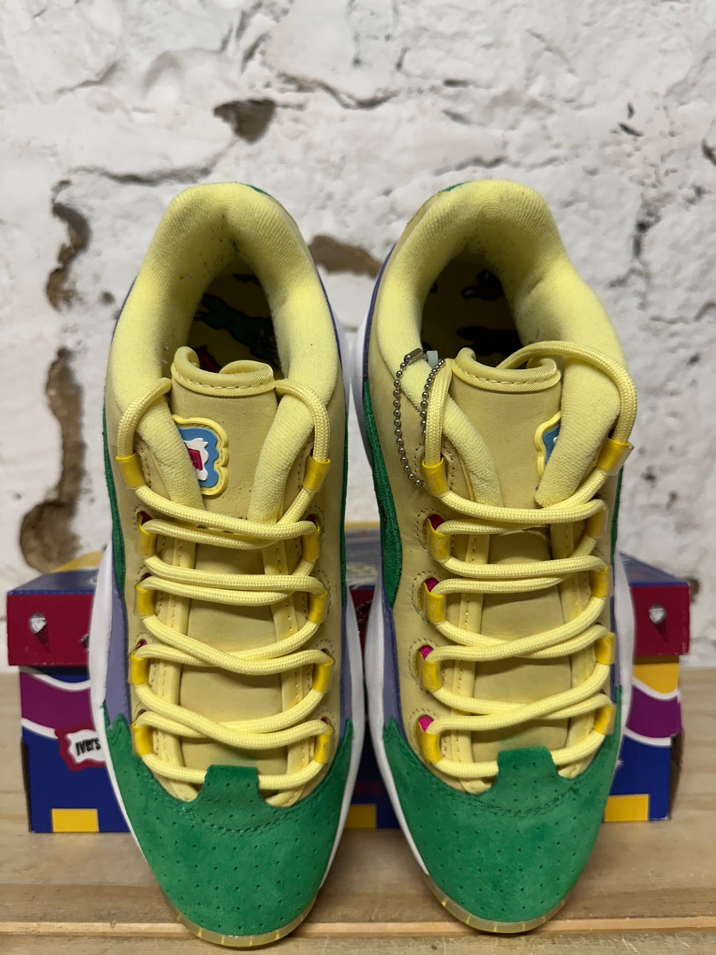 Reebok Question Low BBC Ice Cream Sz 8