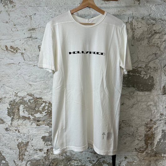 Rick Owens DRKSHDW Hollywood T-shirt White Sz M