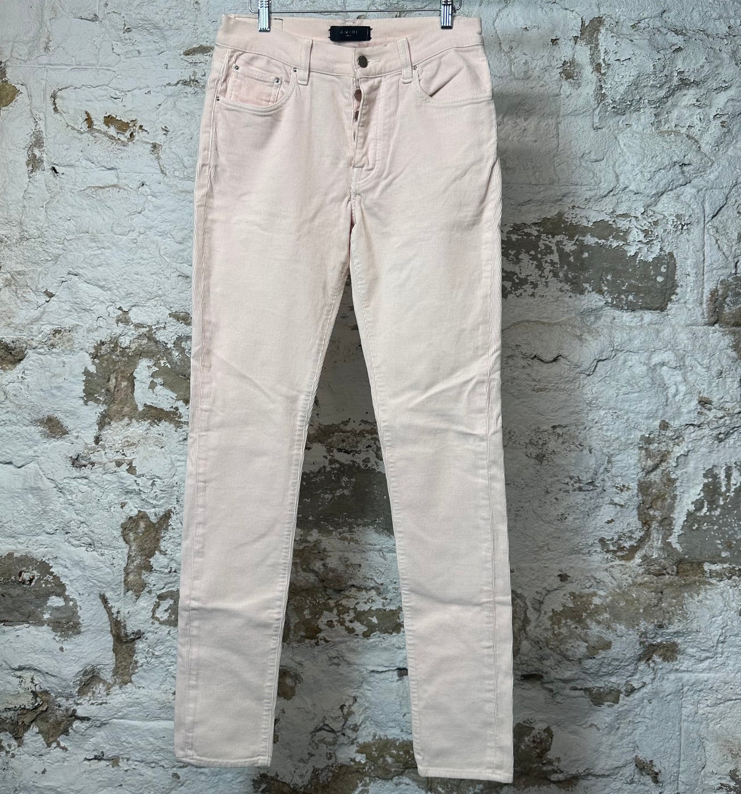 Amiri Plain Pink Corduory Jeans Sz 31