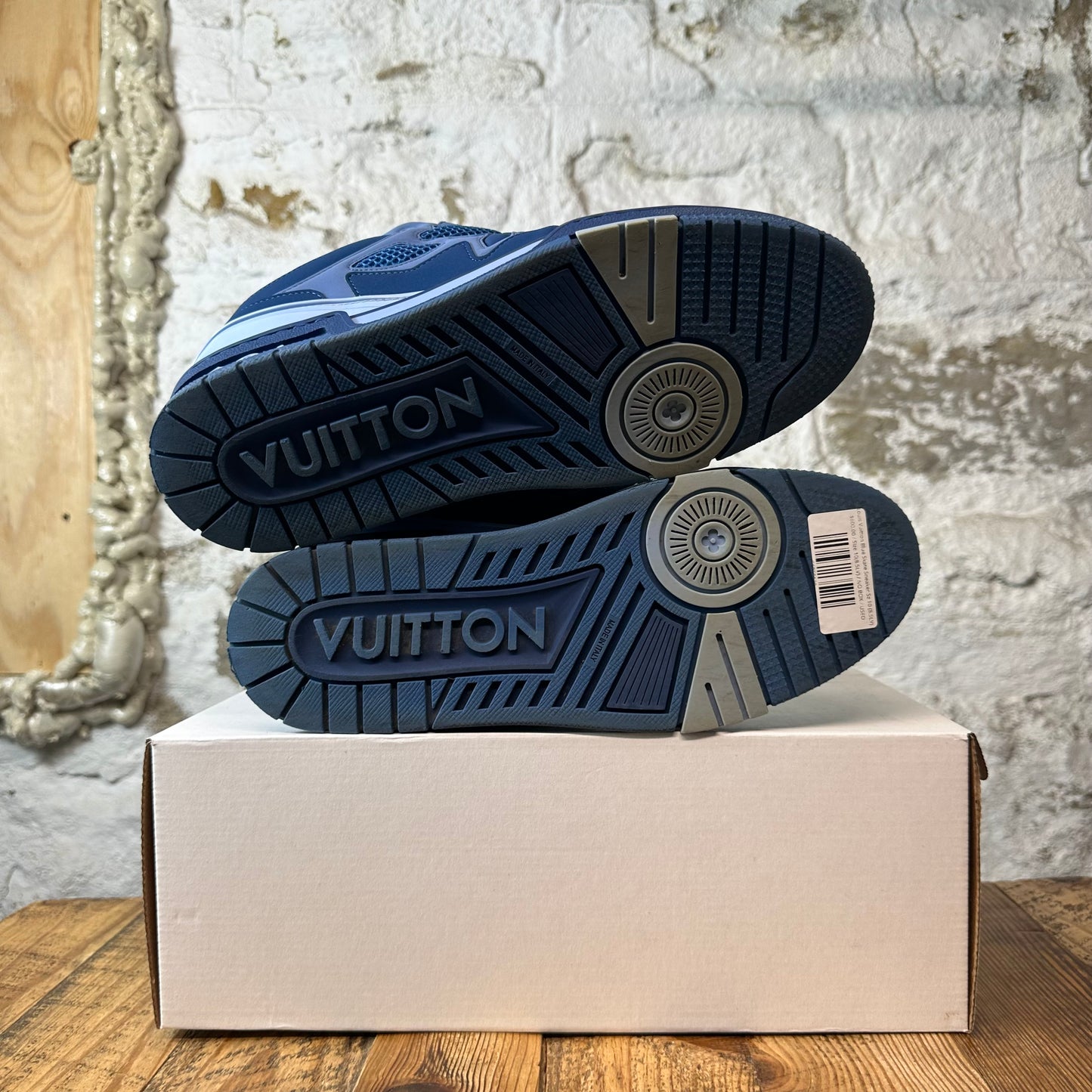 Louis Vuitton Blue Skate Sneaker Sz 10 (8.5LV)