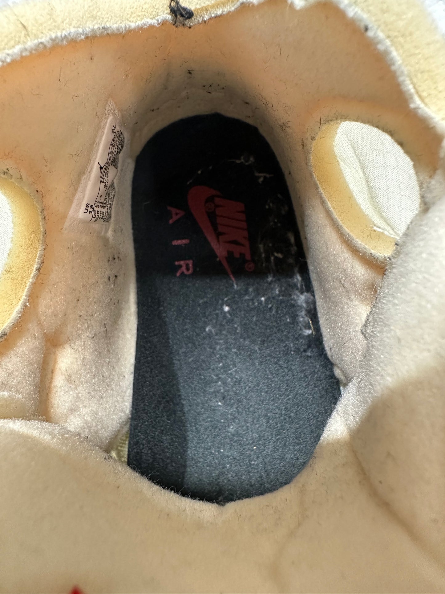 Air Jordan 5 Off-White Sail Sz 13