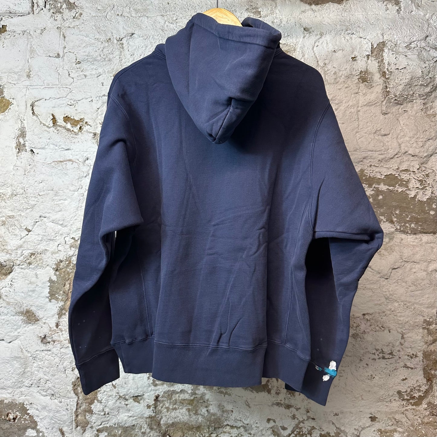 Gallery Department Paint Logo Navy Hoodie