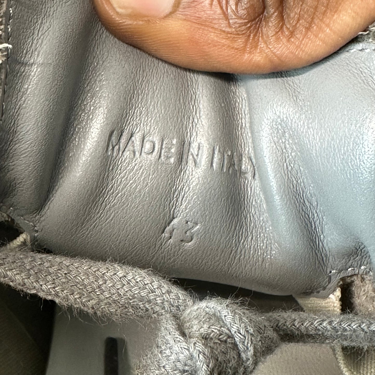 Maison Margiela Replica Grey Sneaker Sz 10 (43)