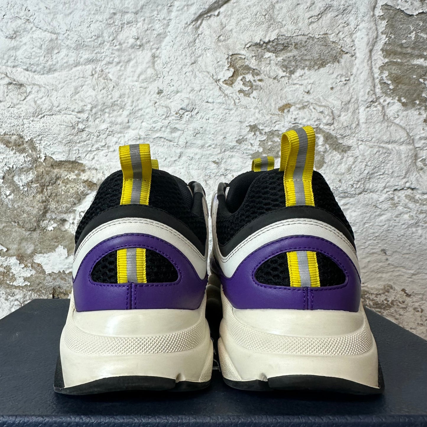 Dior B22 Yellow Purple White Sneaker Sz 8 (41)