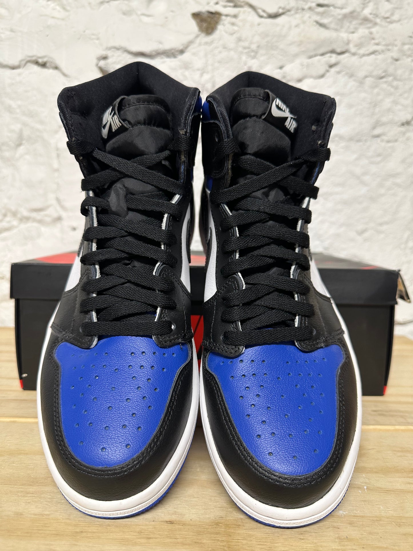 Air Jordan 1 High Royal Toe Sz 10