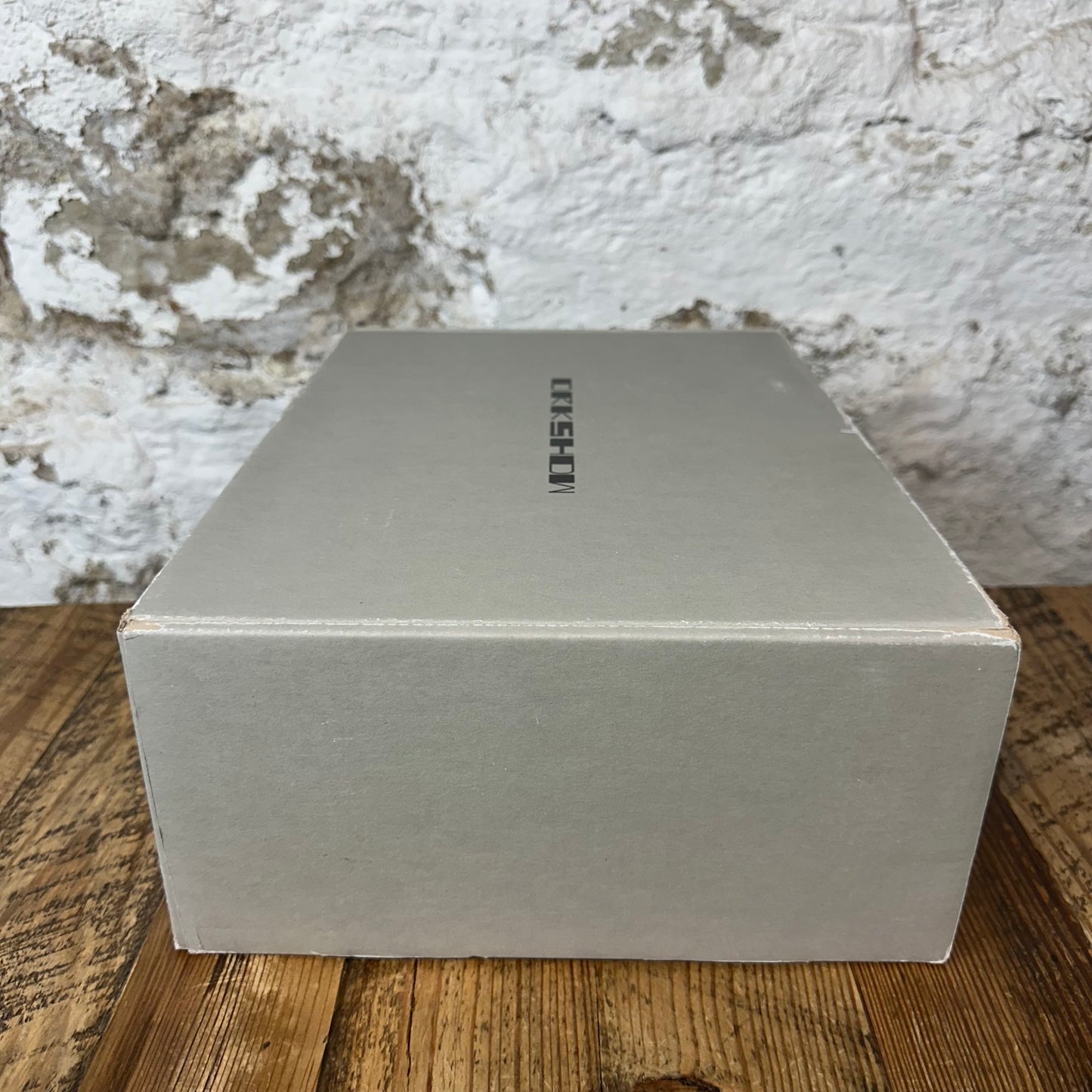 Rick Owens Triple Black Cargo Pocket Sneaker DS