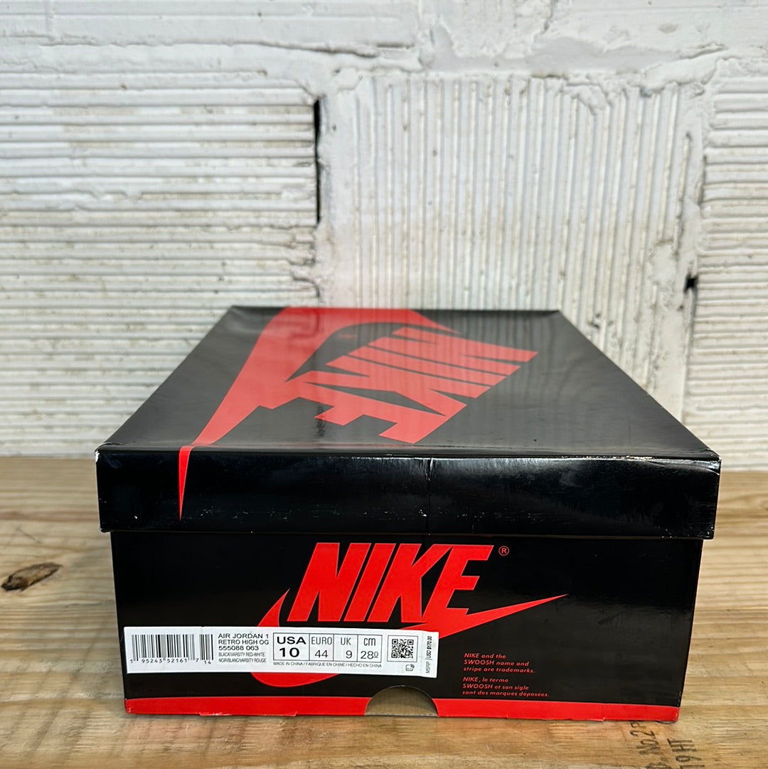 Air Jordan 1 High Patent Bred Sz 10 DS