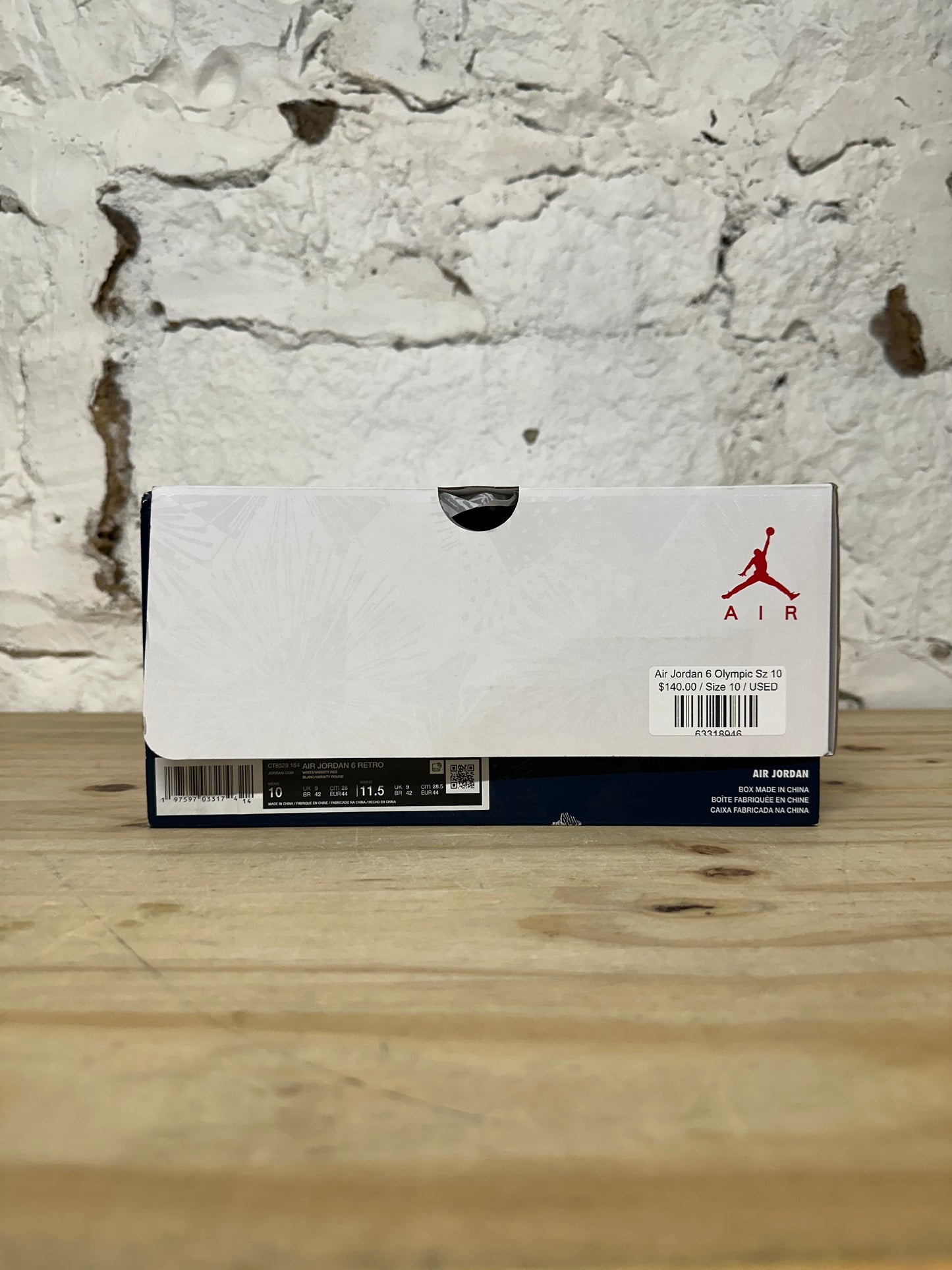 Air Jordan 6 Olympic Sz 10