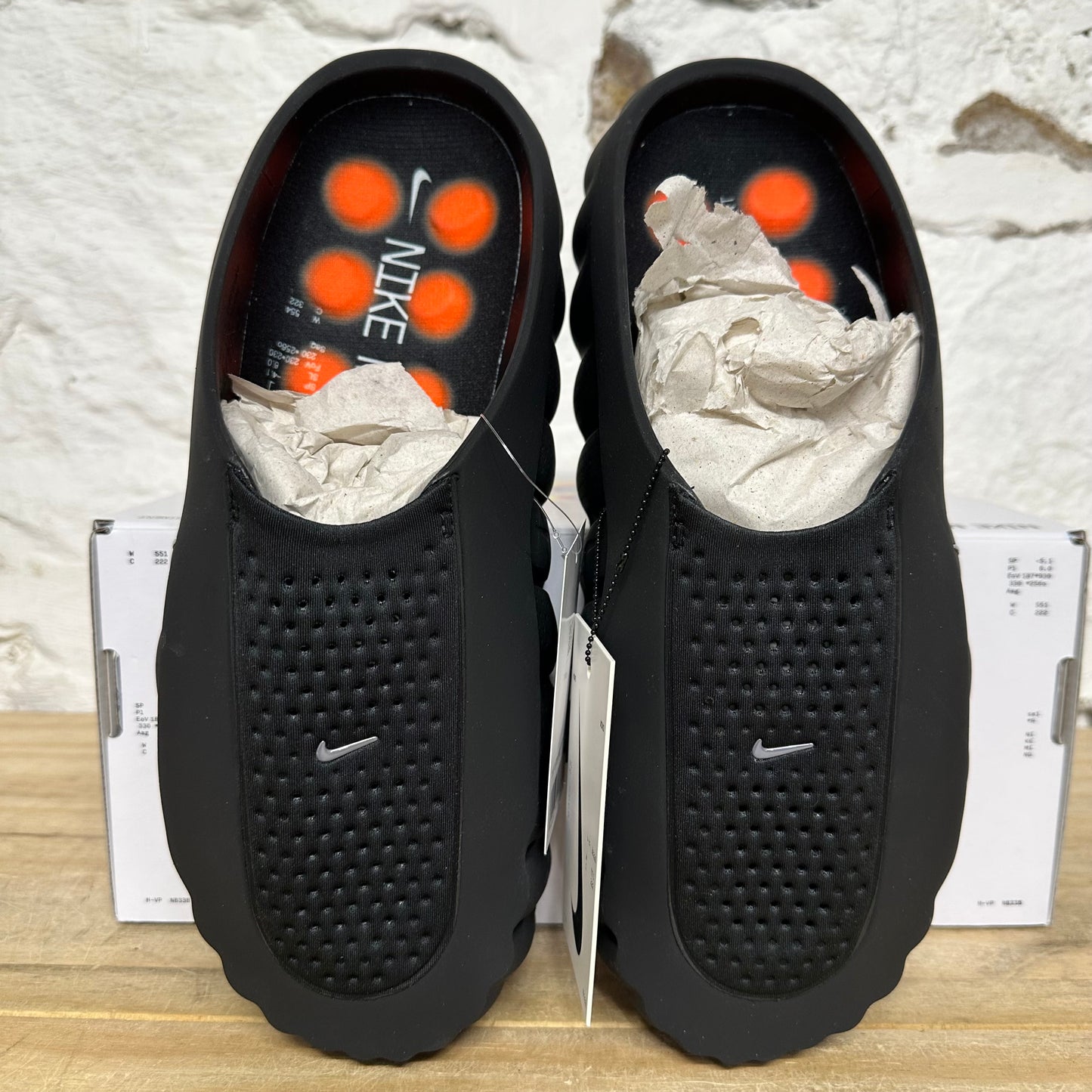 Nike Mind 001 Slide Black Chrome Sz 12 DS