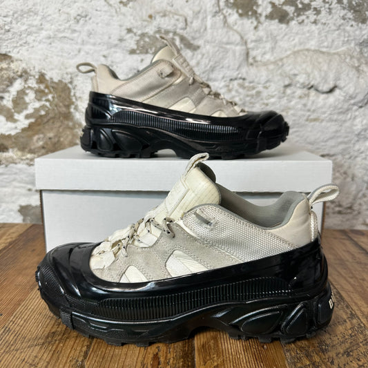 Burberry Arthur Gray Black Sneaker Sz 6 (38.5) No Box