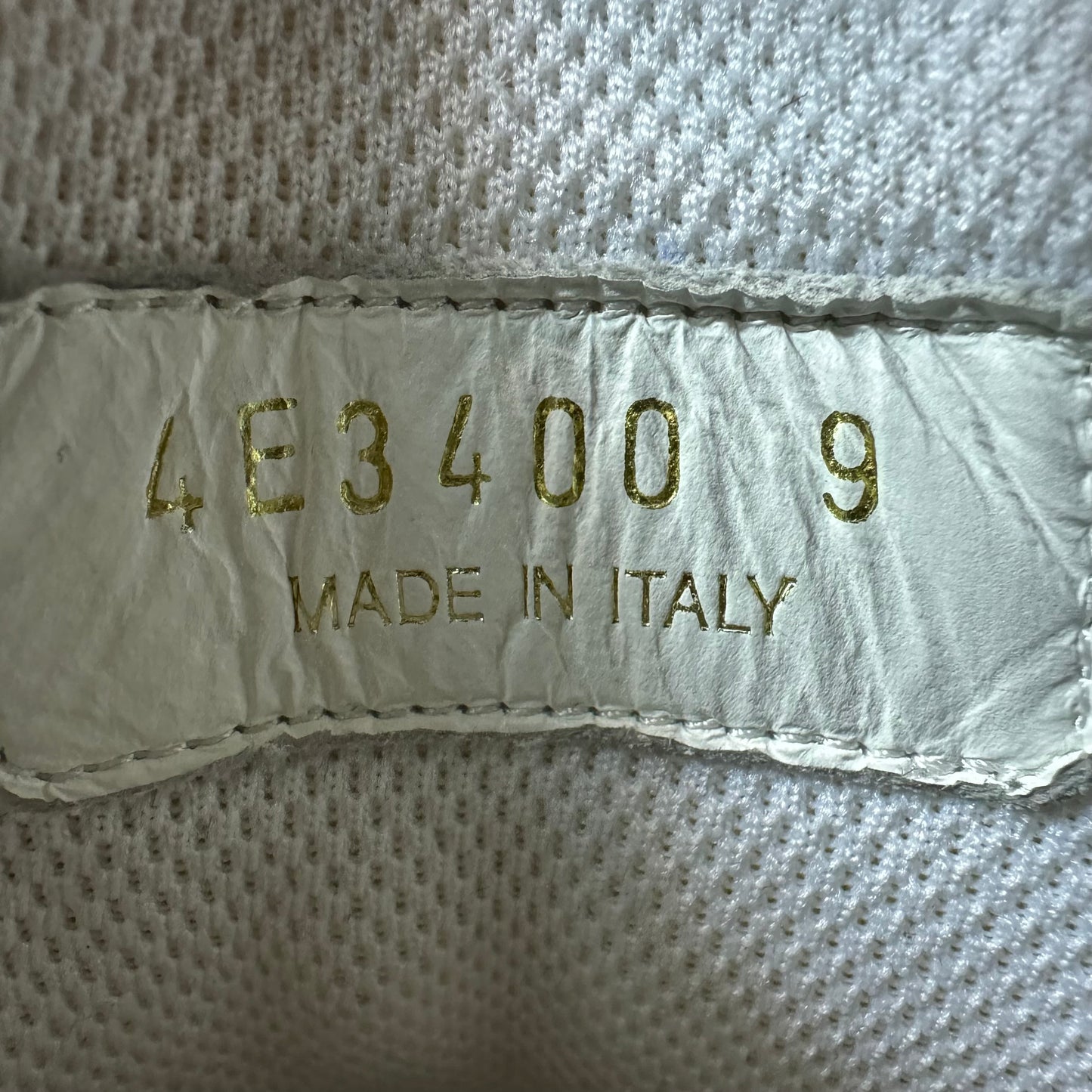 Prada Americas Cup Baby Blue Patent Grey White Sneaker Sz 9