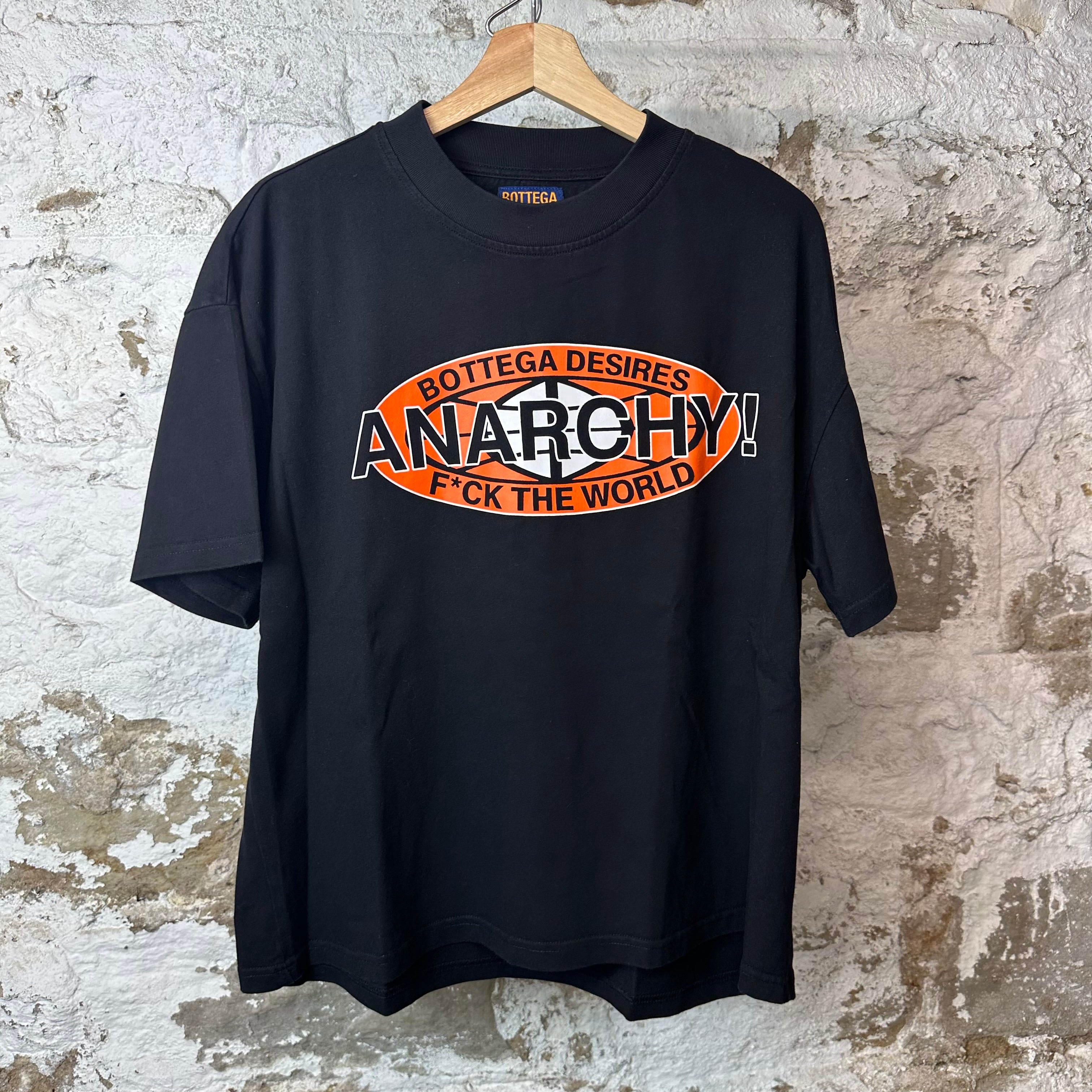 Bottega Desires Anarchy Black T-Shirt Sz M