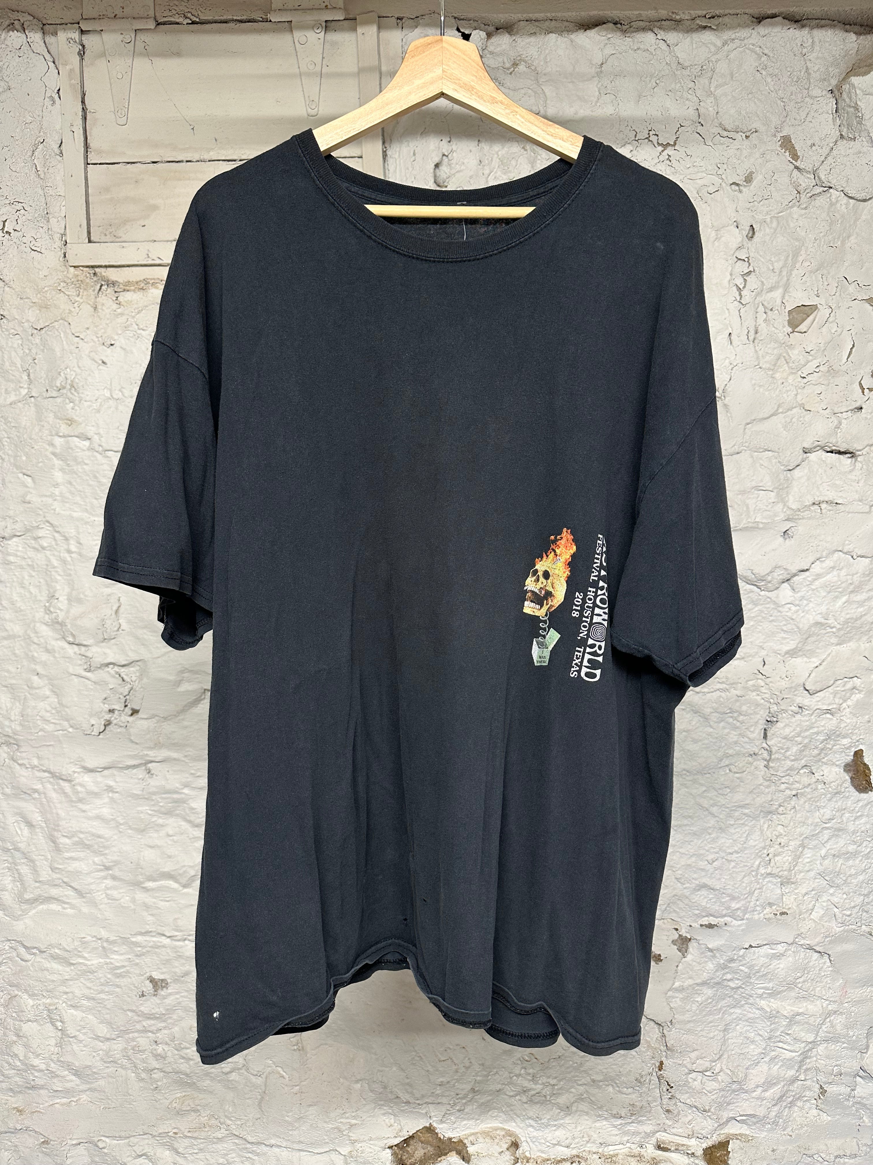Travis Scott Astroworld 2018 T-Shirt Sz 2XL