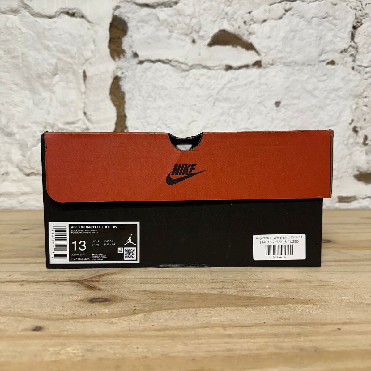 Air Jordan 11 Low Bred (2025) Sz 13