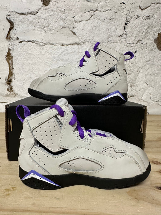 Air Jordan True Flight Purple Venom Sz 8C