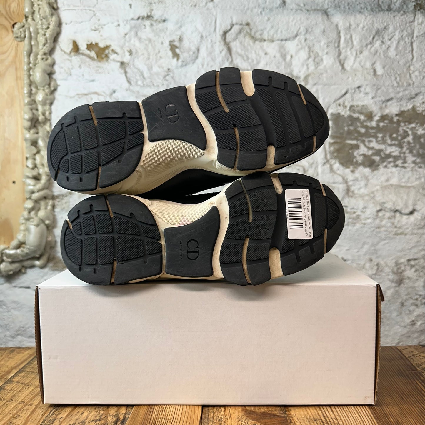 Dior B22 Black White Sneaker Sz 9 (42)