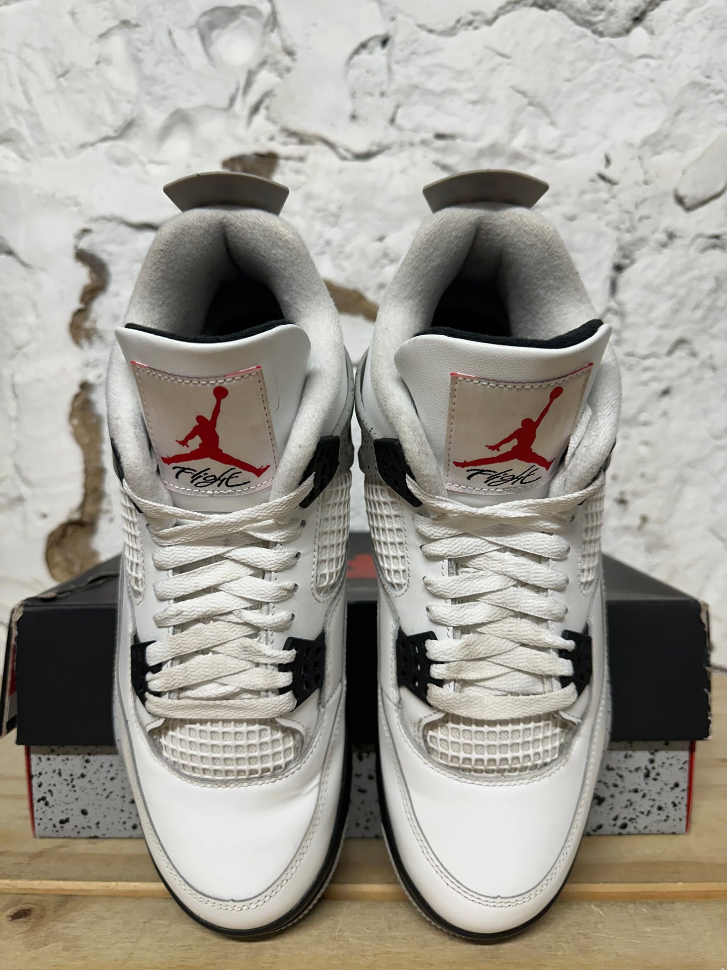 Air Jordan 4 White Cement Sz 10