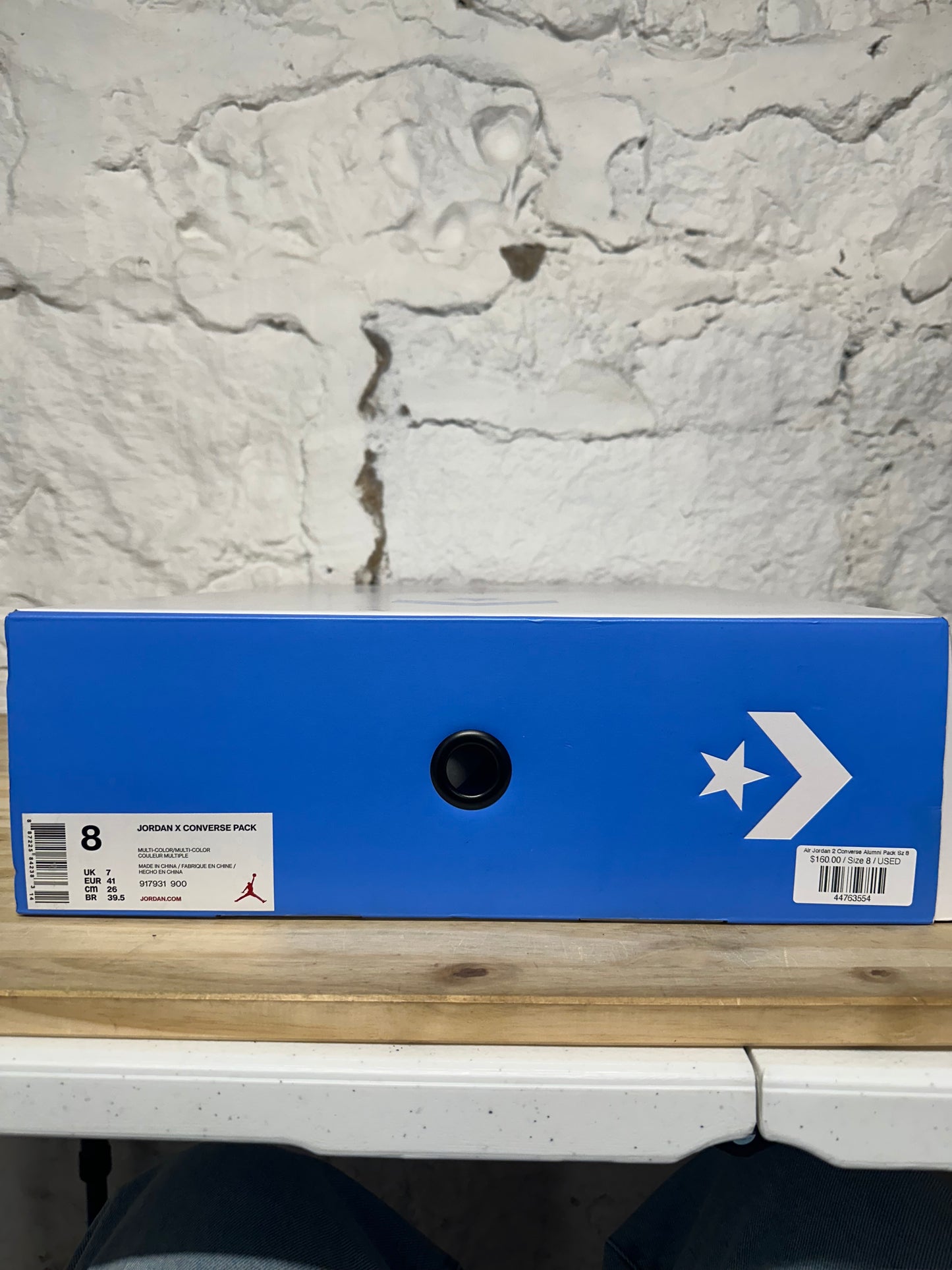 Air Jordan 2 Converse Alumni Pack Sz 8