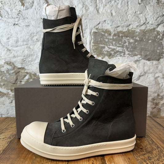 Rick Owens High Dark Dust Milk Sneaker Sz 10 (43) DS