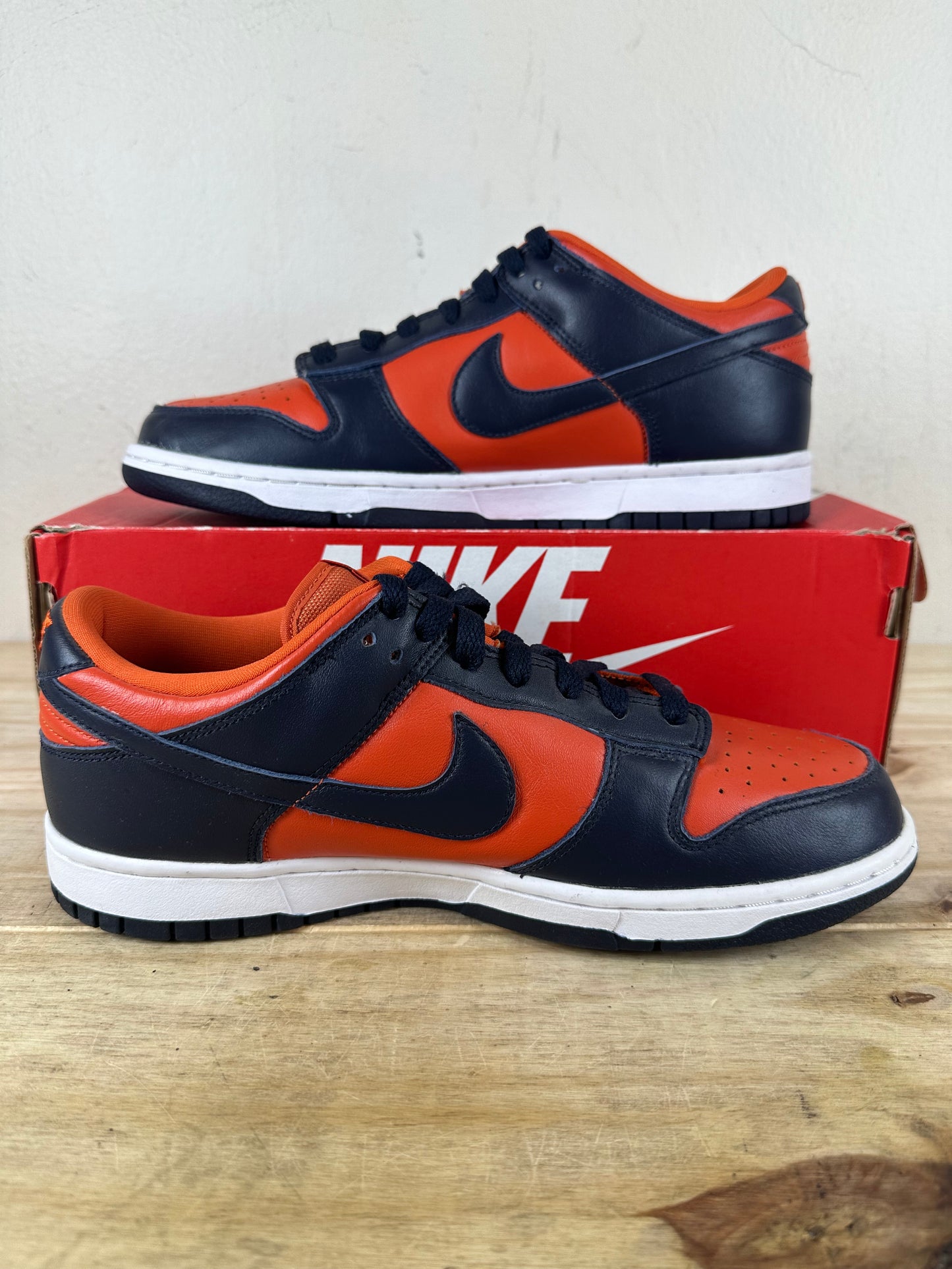 Nike Dunk Low Champs Colors University Orange Marine Sz 8.5