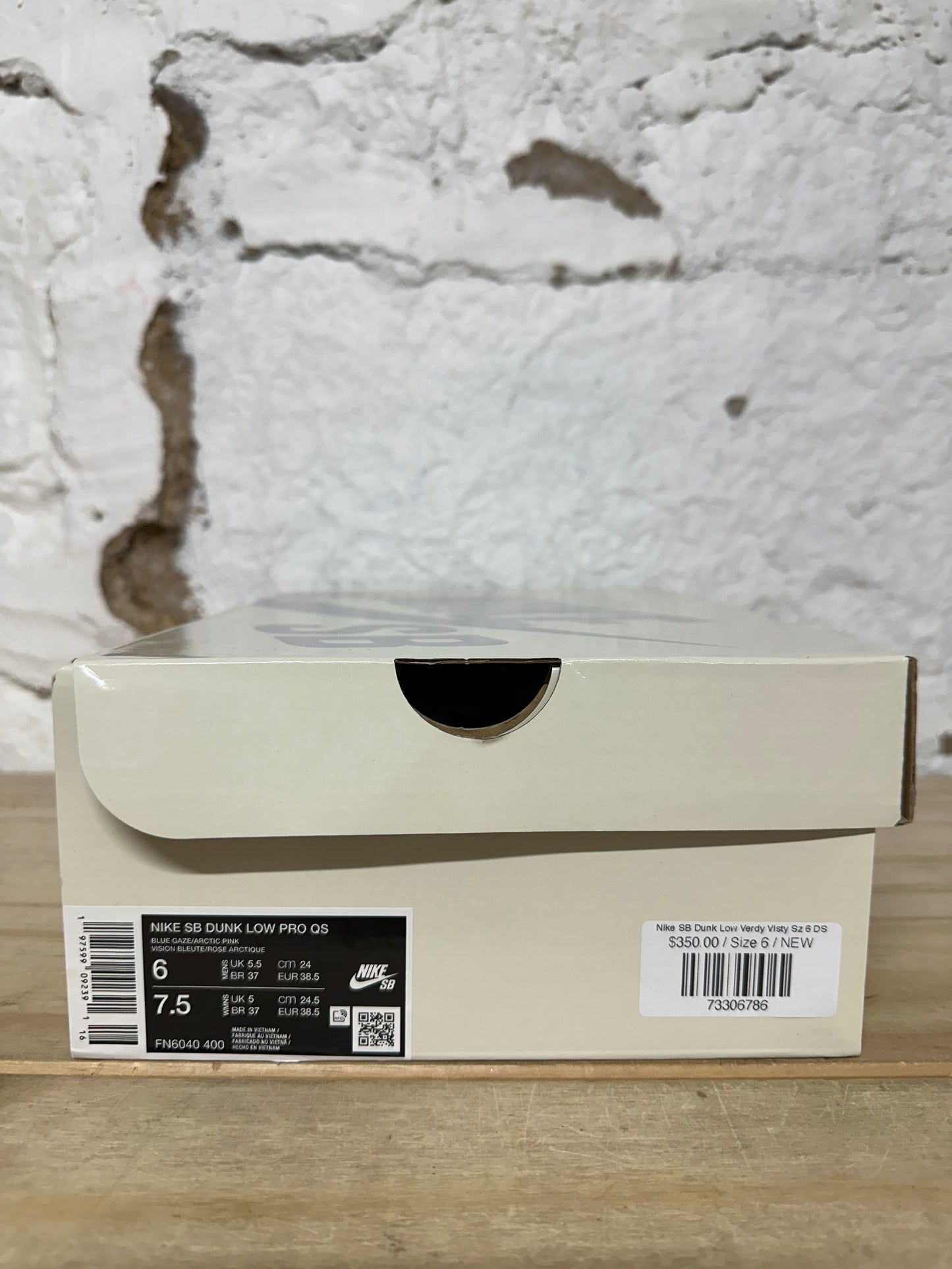 Nike SB Dunk Low Verdy Visty Sz 6 DS