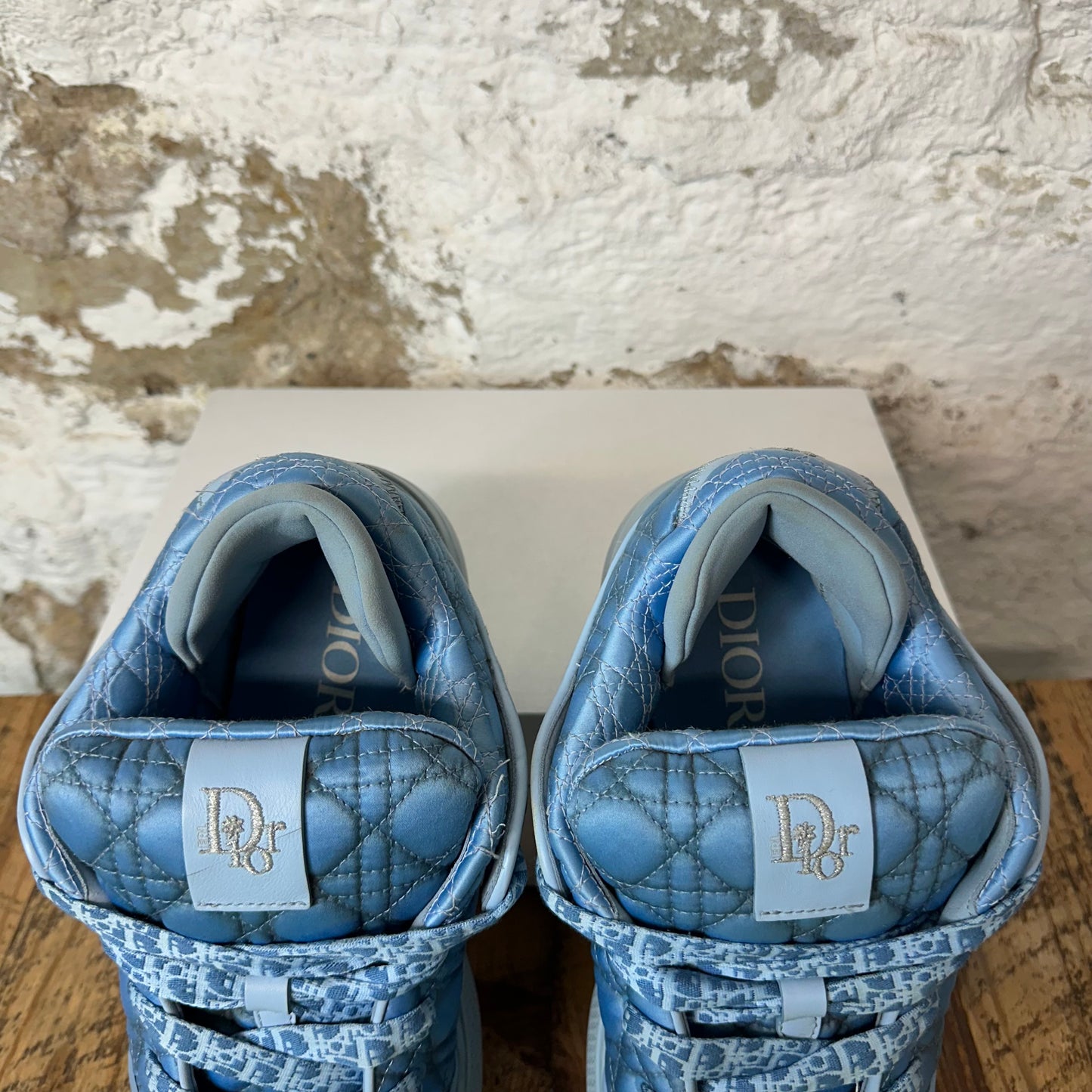 Dior ERL Blue Oblique Skate Sneaker Sz 10 (43) No Box