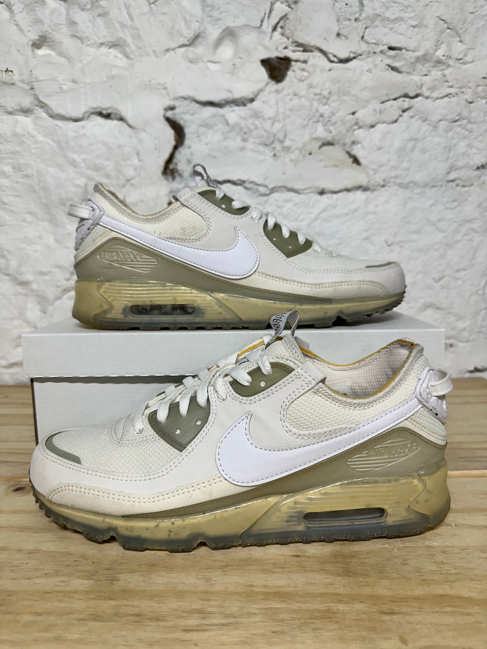 Nike Air Max Terrascape 90 Triple White Sz 12