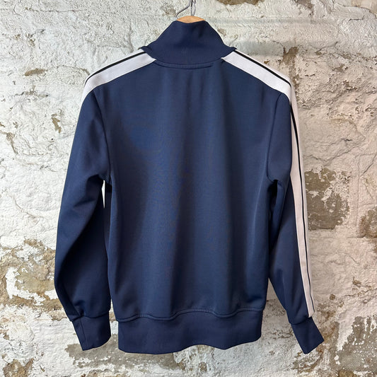 Palm Angels Navy White Track Jacket Sz S