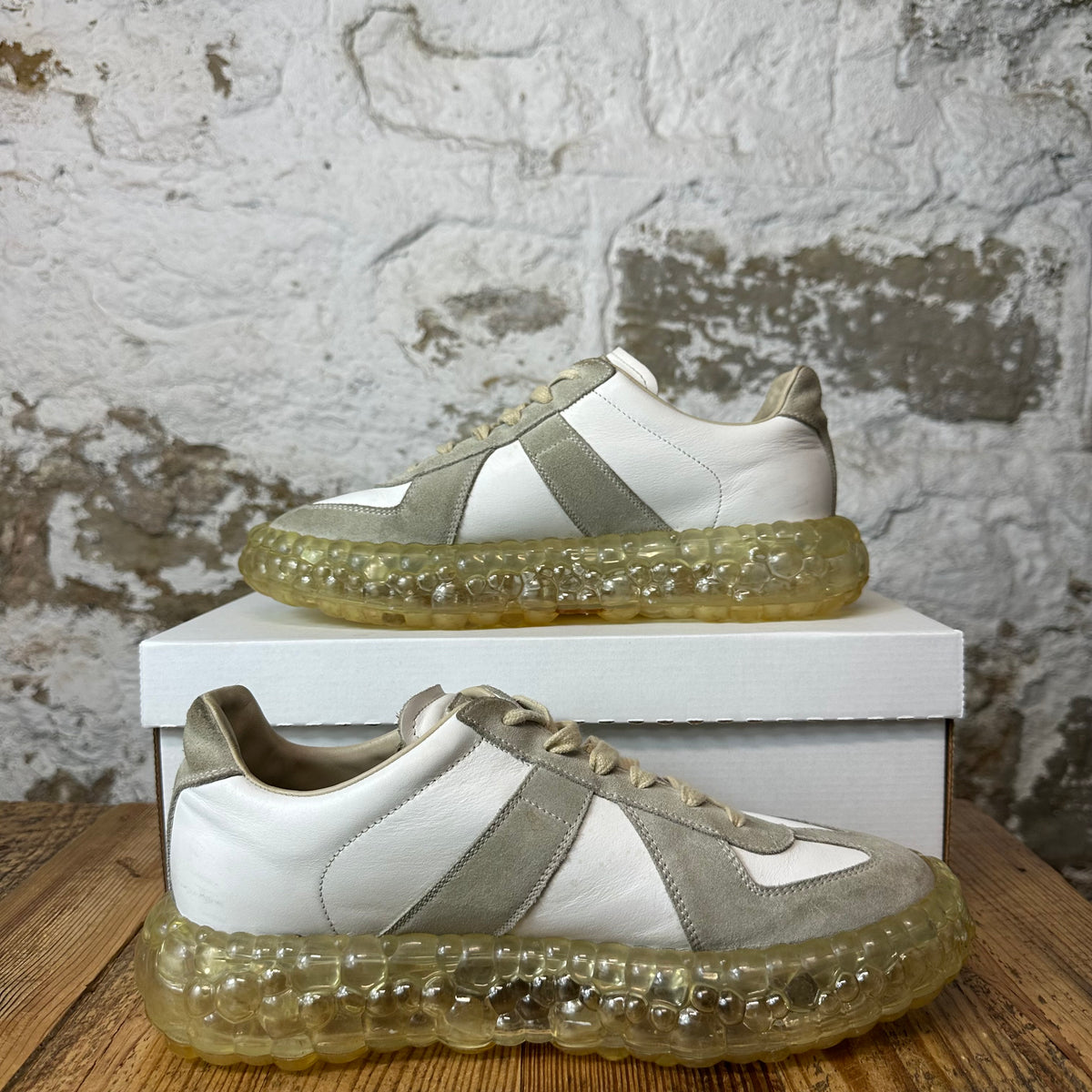 Maison Margiela Replica Super Bounce Grey White Sneaker Sz 8 (41)
