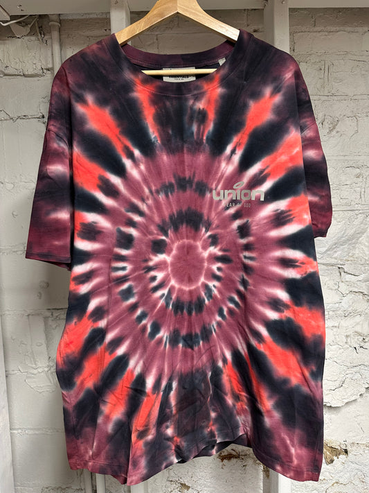 Fear of God Essentials Union Tie Dye T-Shirt Sz M DS
