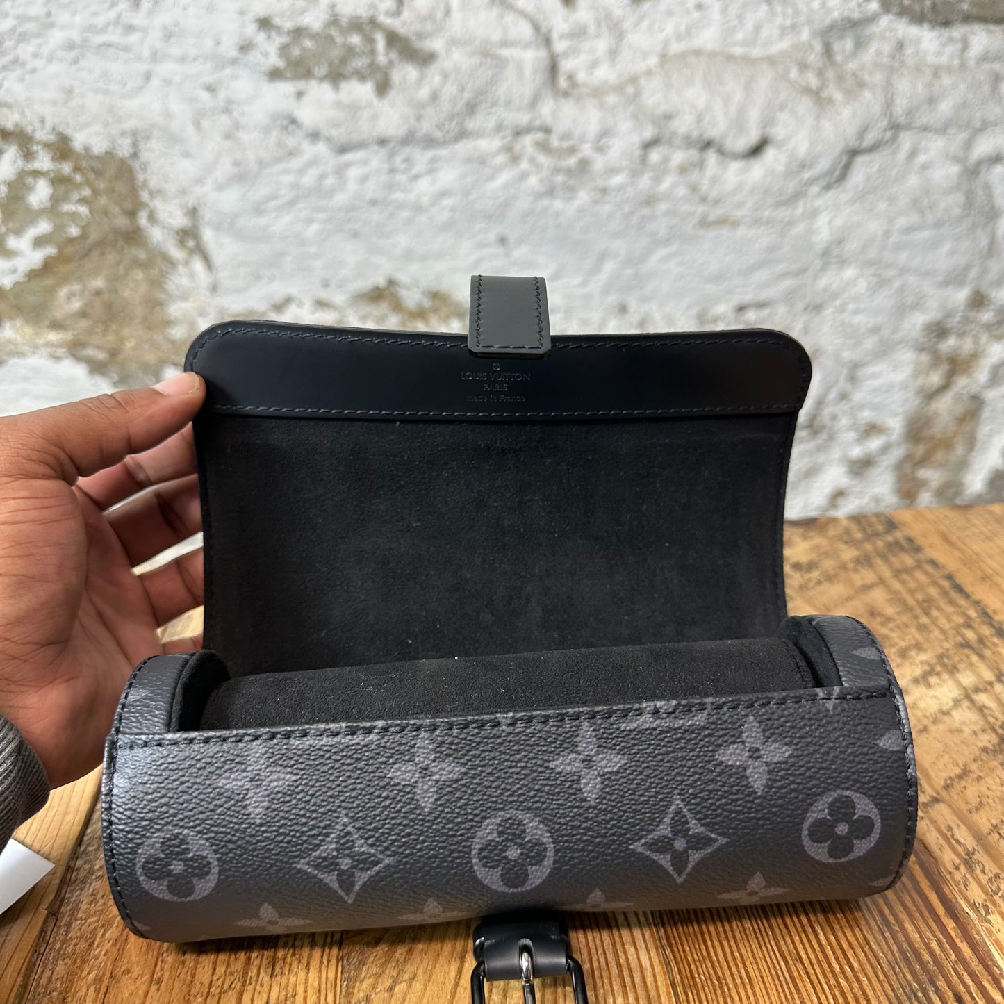 Louis Vuitton Monogram Eclipse Watch Case
