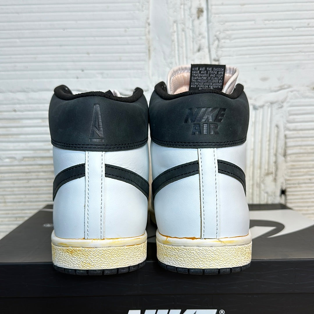 Nike Air Jordan Air Ship A Ma Maniere White Black Sz 11.5 DS