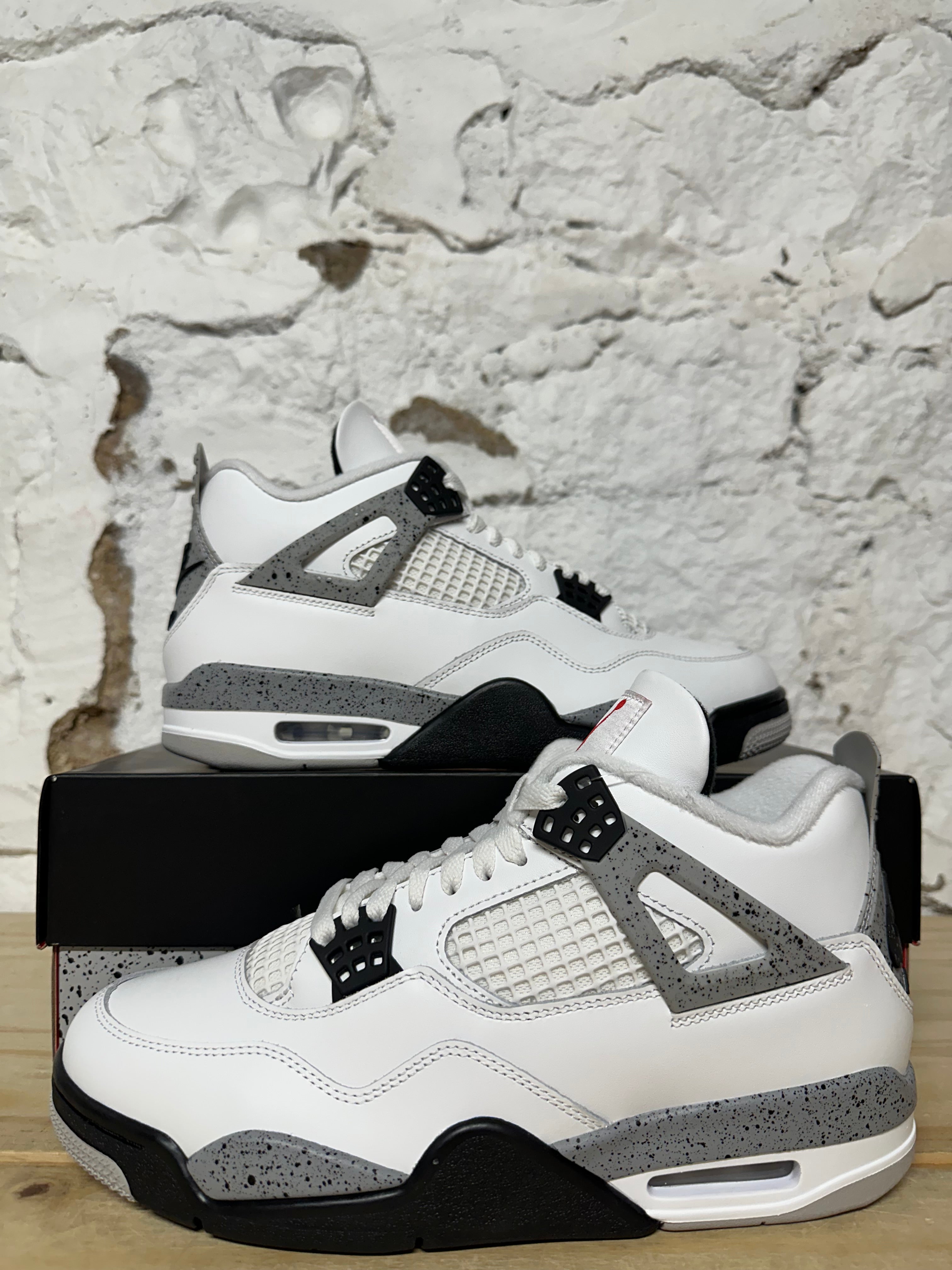 Air Jordan 4 White Cement Sz 9 DS