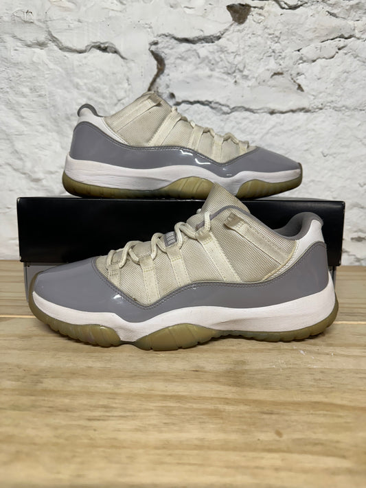 Air Jordan 11 Low Cement Grey Sz 10